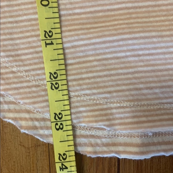 Anthropologie Postmark Striped Henley Tank Top - Picture 11 of 11